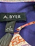 A. Byer 100% Polyester Paisley Blue Casual Dress Size S - photo 4