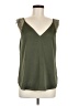 Express 100% Polyester Green Sleeveless Blouse Size M - photo 1