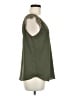 Express 100% Polyester Green Sleeveless Blouse Size M - photo 4