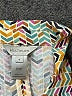 MULTIPLES Chevron-herringbone Silver Blazer Size S - photo 6