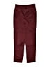 Lands' End Burgundy Track Pants Size 14 - photo 1