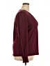 Automet Burgundy Long Sleeve Blouse Size 2X - photo 4