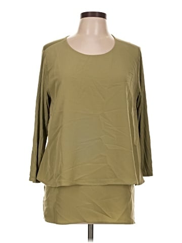 DG^2 by Diane Gilman 3/4 Sleeve T-Shirt (view 1)