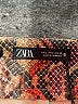 Zara 100% Polyurethane Paisley Brown Formal Skirt Size L - photo 4