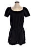 Unbranded 100% Linen Black Romper Size S - photo 1