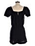 Unbranded 100% Linen Black Romper Size S - photo 2