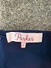 Parker Blue Sleeveless Silk Top Size L - photo 7
