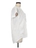 Kona Sol White Short Sleeve Blouse Size M - photo 4