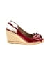 Valentino Garavani Red Wedges Size EU 39 - photo 1