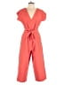 Bishop + Young Solid Orange Jumpsuit Size L - photo 1
