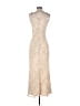 Divided by H&M 100% Polyester Tan Cocktail Dress Size S - photo 2