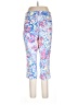 Kim Rogers Print Blue Active Pants Size 12 - photo 2