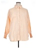 Unbranded 100% Polyester Orange Long Sleeve Blouse Size XL - photo 1
