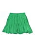 shopthemint.com 100% Polyester Solid Green Casual Skirt Size L - photo 1