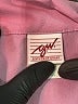 GU Hearts Pink Short Sleeve Blouse Size L - photo 7
