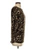 Assorted Brands Brown 3/4 Sleeve Top Size S - photo 4