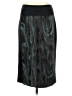 BCBGMAXAZRIA 100% Polyester Graphic Black Gray Formal Skirt Size S - photo 1
