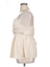 Unbranded 100% Polyester Ivory Sleeveless Blouse Size 0X - photo 5