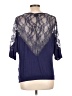 Daytrip Blue 3/4 Sleeve Top Size L - photo 2