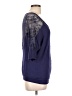 Daytrip Blue 3/4 Sleeve Top Size L - photo 4