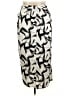 River Island 100% Polyester Silver Casual Skirt Size 18 - photo 2