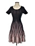 Milly Stripes Black Cocktail Dress Size S - photo 1