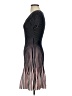 Milly Stripes Black Cocktail Dress Size S - photo 5