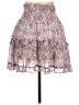 Veronica M. 100% Polyester Floral Pink Casual Skirt Size M - photo 2