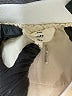 Entro 100% Polyester Solid Ivory Formal Skirt Size L - photo 3