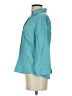 DressBarn Teal Long Sleeve Blouse Size S - photo 5