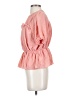 Alice Blue 100% Polyester Pink Short Sleeve Blouse Size S - photo 5