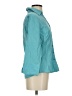 DressBarn Teal Long Sleeve Blouse Size S - photo 4
