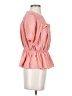 Alice Blue 100% Polyester Pink Short Sleeve Blouse Size S - photo 4