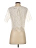 Shein Ivory Short Sleeve Blouse Size S - photo 2