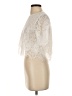 Shein Ivory Short Sleeve Blouse Size S - photo 5