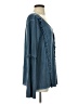 Pol Blue Long Sleeve Blouse Size S - photo 4