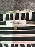 Calvin Klein 100% Polyester Stripes Black Long Sleeve Blouse Size XL - photo 7