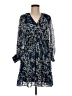 Lovestitch 100% Polyester Paisley Blue Casual Dress Size M - photo 1
