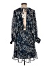 Lovestitch 100% Polyester Paisley Blue Casual Dress Size M - photo 2