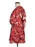 Parker 100% Polyester Paisley Red Casual Dress Size L - photo 5