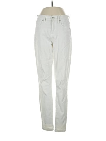 Madewell Tall 9" High-Rise Skinny Jeans in Pure White (view 1)