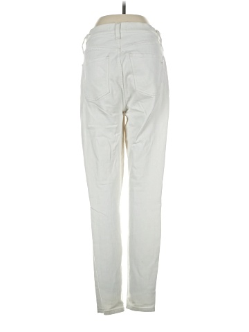 Madewell Tall 9" High-Rise Skinny Jeans in Pure White (view 2)