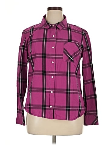 Tommy Hilfiger Long Sleeve Button-Down Shirt (view 1)