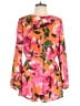 Lulus Floral Orange Romper Size L - photo 1