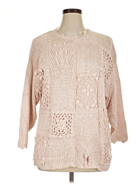 Lilly Of California Silk Pullover Sweater