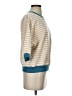 Pilcro 100% Cotton Stripes Tan Pullover Sweater Size S - photo 4