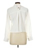 Jon & Anna 100% Polyester Color Block Ivory Long Sleeve Blouse Size L - photo 2
