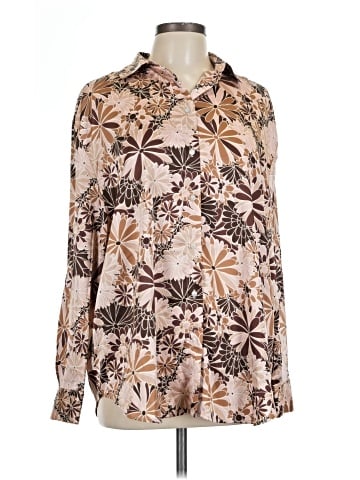 Fred David Long Sleeve Blouse (view 1)