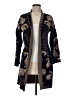 Badgley Mischka Blue Cardigan Size M - photo 1