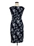 metaphor Graphic Blue Cocktail Dress Size 14 - photo 2